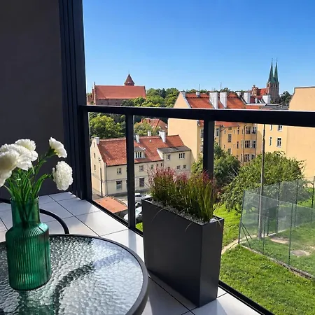 Apartment White Glove Wyzwolenia Widok Na Zamek Olsztyn